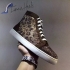 Christian Louboutin Crystal Leopard High-Top Sneakers